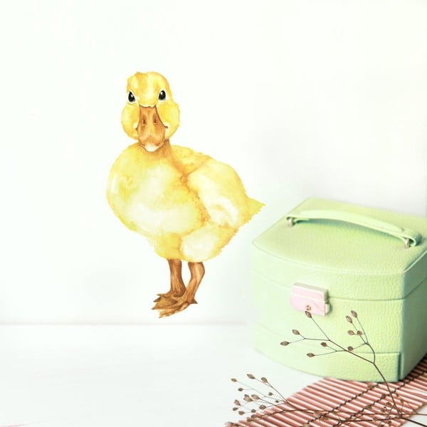 Nástěnná znovu snímatelná samolepka Chocovenyl Duckling