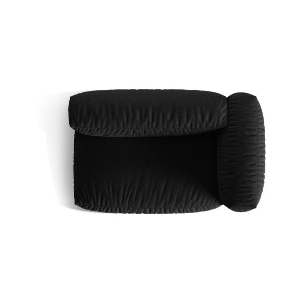 Černý modul pohovky (pravý roh) Martina – Micadoni Home-image-4