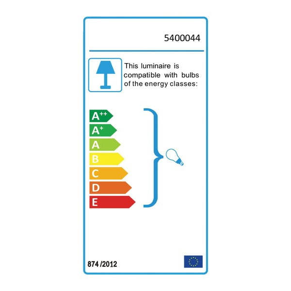 Černé nástěnné svítidlo White Label Lea-image-2