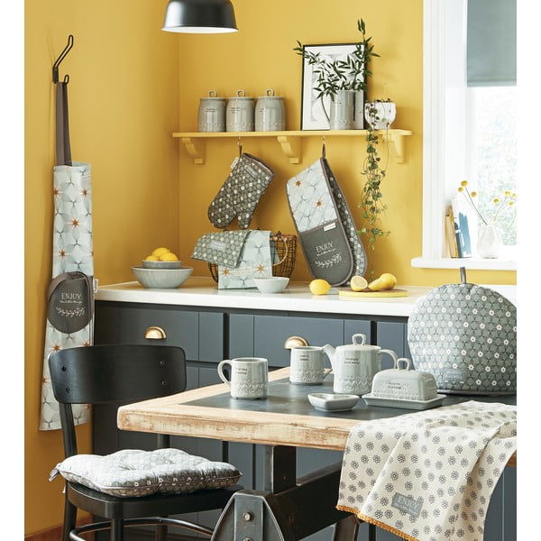 Šedá bavlněná kuchyňská rukavice Cooksmart ® Purity-image-3