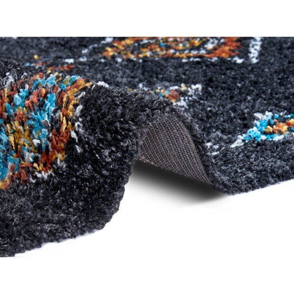 Černý koberec Mint Rugs Phoenix, 160 x 230 cm-image-1