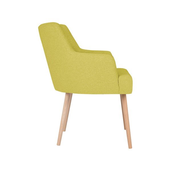 Žlutá židle Cosmopolitan design Retro-image-3