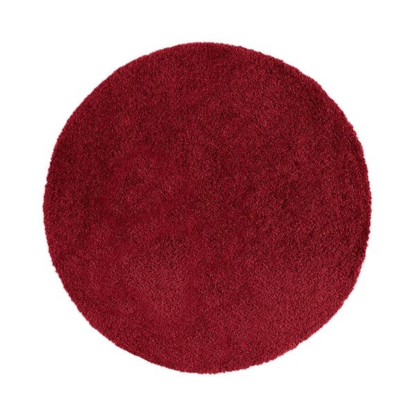 Vínový kulatý koberec Universal Norge, ⌀ 80 cm