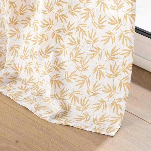 Žluto-bílý závěs 140x240 cm Maddy – douceur d'intérieur-image-4