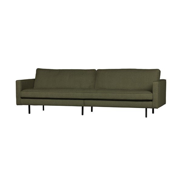 Khaki zelená pohovka BePureHome Rodeo, 277 cm-image-2