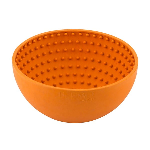 Lízací miska Wobble Orange – LickiMat-image-1