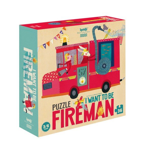Puzzle chci být hasičem Londji