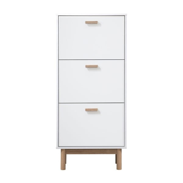 Bílý výklopný botník Melanie – Støraa-image-2