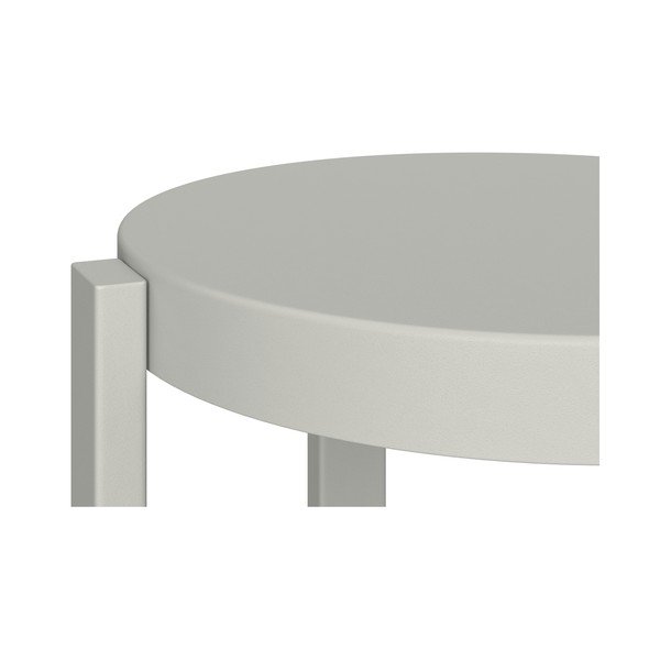 Světle šedá ocelová barová stolička (výška sedáku 65 cm) Doon – noo.ma-image-3