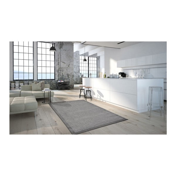 Šedý venkovní koberec Floorita Chrome, 160 x 230 cm-image-3