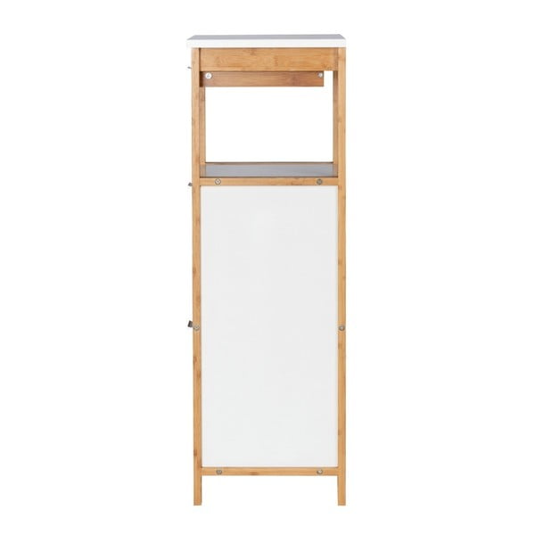 Bambusová koupelnová skříňka se 2 policemi a úložným prostorem Wenko Finja-image-1