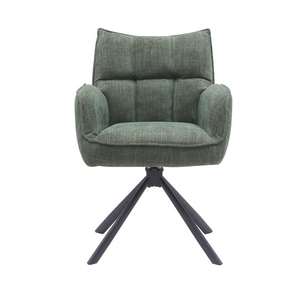 Zelená čalouněná jídelní křesla v sadě 2 ks Marilla – Unique Furniture-image-3