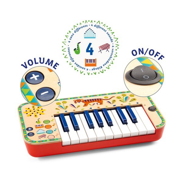 Hudební hračka Synthesizer – Djeco-image-1