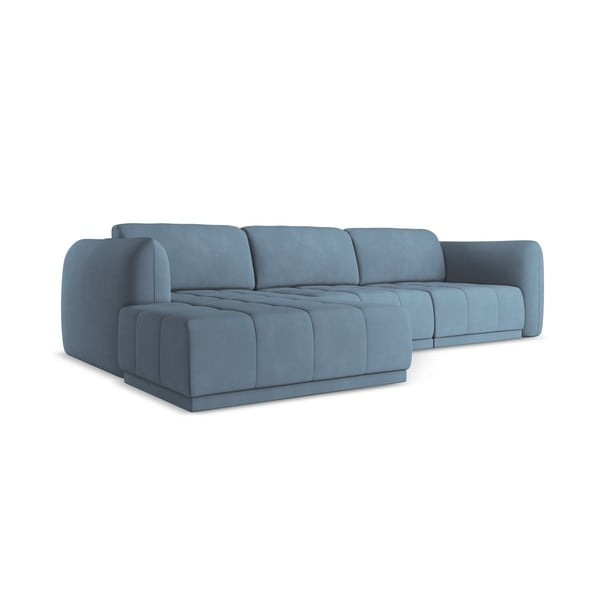 Světle modrá rohová pohovka (levý roh) Hoku – Makamii-image-3