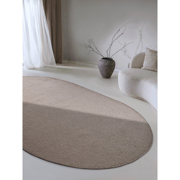 Světle hnědý ručně tkaný vlněný koberec 160x230 cm Francois – Villeroy&Boch-image-1