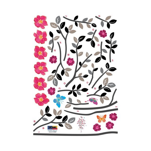 Samolepka Ambiance Tree Of Flowers-image-1
