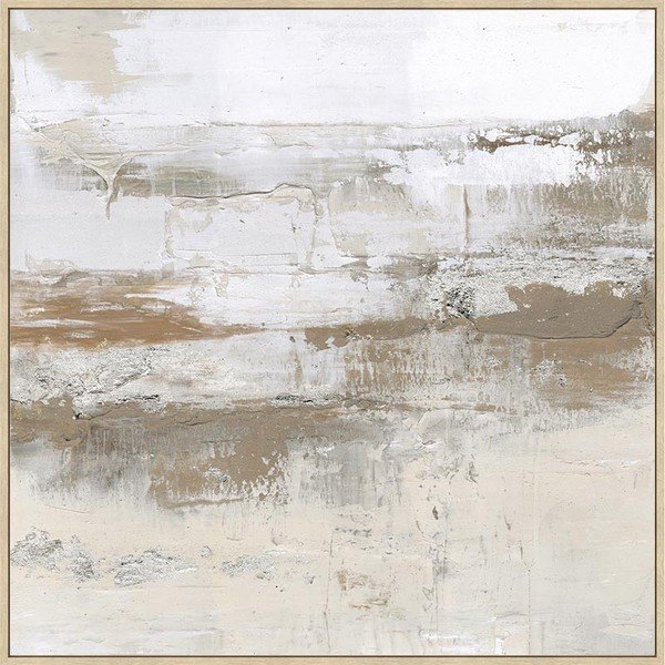 Obraz s ručně malovanými prvky s rámem/na plátně 85x85 cm Bold – Bizzotto