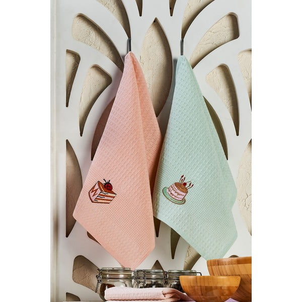 Bavlněné utěrky v sadě 6 ks 40x60 cm Cake – Foutastic-image-2