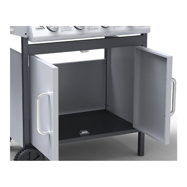 Pojízdný plynový zahradní grill Cattara Master Chef Flame Tamer-image-4