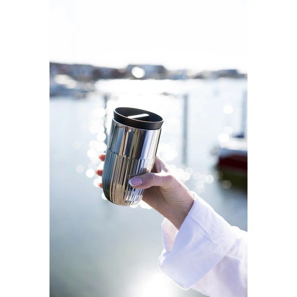 Termo hrnek z nerezové oceli ve stříbrné barvě 320 ml Tova – Sagaform-image-1