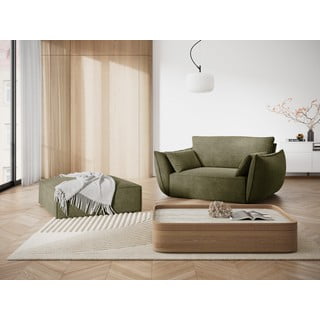 Zelená podnožka Vanda – Mazzini Sofas