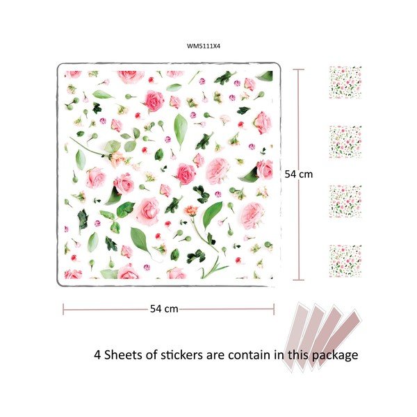 Samolepka Walplus Flower Pattern-image-3