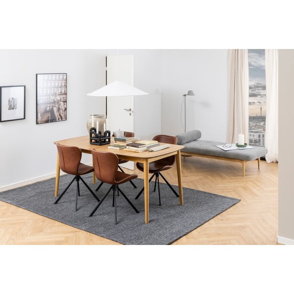 Koňakově hnědá jídelní židle Batilda – Actona-image-1