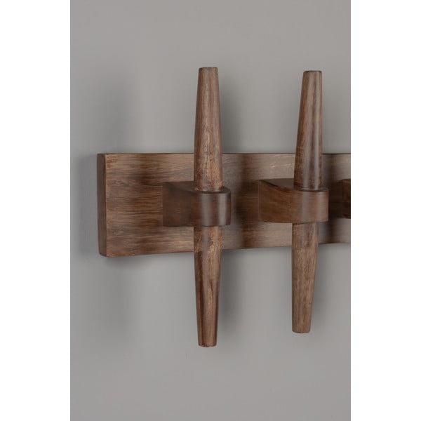 Nástěnný věšák z mangového dřeva v přírodní barvě Jakub – Dutchbone-image-2