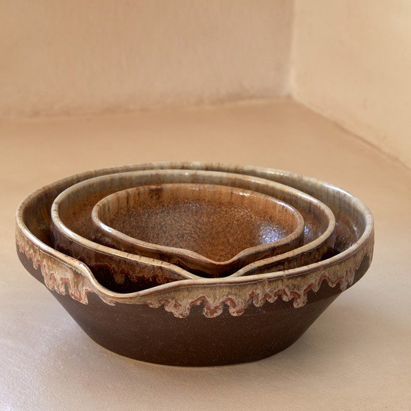 Tmavě hnědá mísa z kameniny Poterie – Casafina-image-2