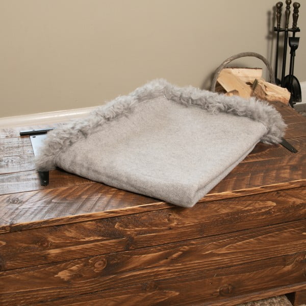 Vlněno-kožešinová deka 140x180 cm – Native Natural-image-2