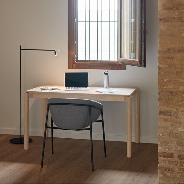 Pracovní stůl v dekoru jasanu 136x68 cm Atlas - Teulat-image-1