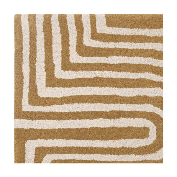 Okrově žlutý vlněný koberec 120x170 cm Reef – Asiatic Carpets-image-4