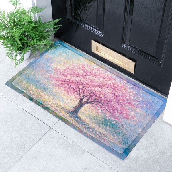 Rohožka z PVC 40x70 cm Blossom Tree – Artsy Doormats-image-1