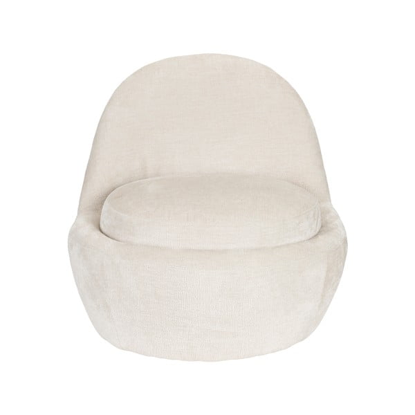 Krémové křeslo Nash – White Label-image-2