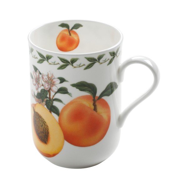 Hrnek z kostního porcelánu Maxwell & Williams Peach, 320 ml