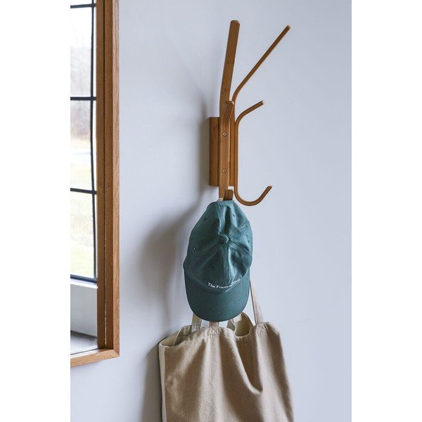 Bambusový nástěnný věšák Flex – Hübsch-image-1