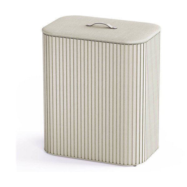 Béžový bambusový koš na prádlo 3x30 l Tota Trio Luxe – Joseph Joseph-image-3