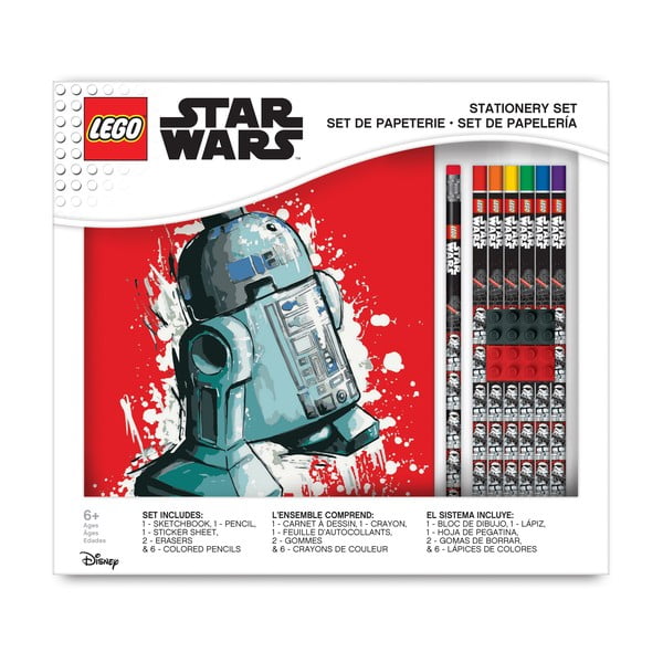 Set zápisníku a psacích potřeb LEGO® Star Wars