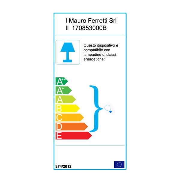 Bílé stropní svítidlo Mauro Ferretti Net-image-3
