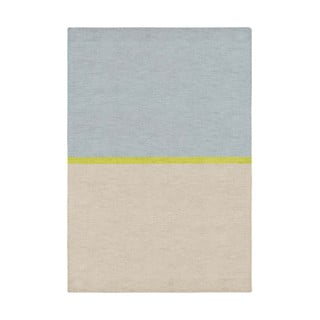 Modrý/béžový vlněný koberec 160x230 cm Menta - Remember