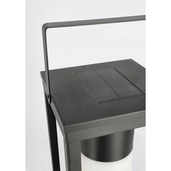 Černá solární/na USB LED lucerna (výška 38 cm) Solar – Bizzotto-image-3