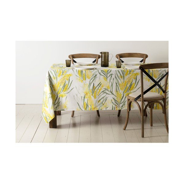 Bavlněný ubrus 160x160 cm Mimosa – Côté Table