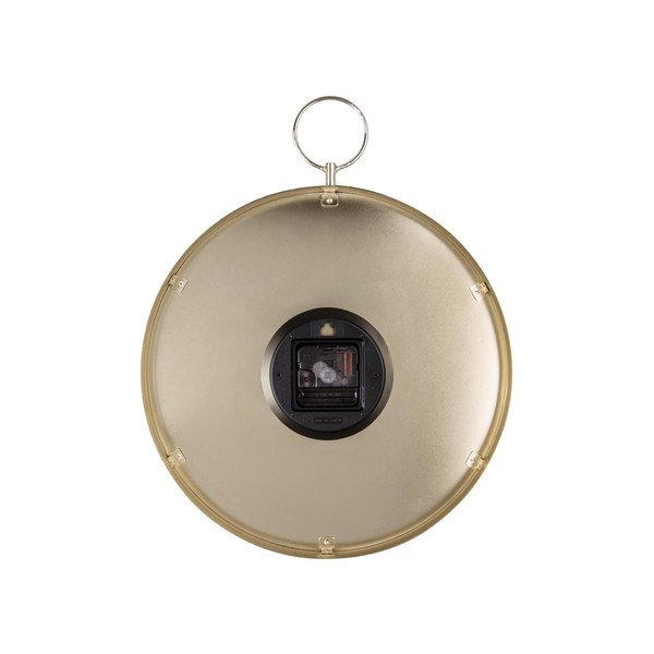 Černé kovové nástěnné hodiny Karlsson Hook, ø 34 cm-image-2