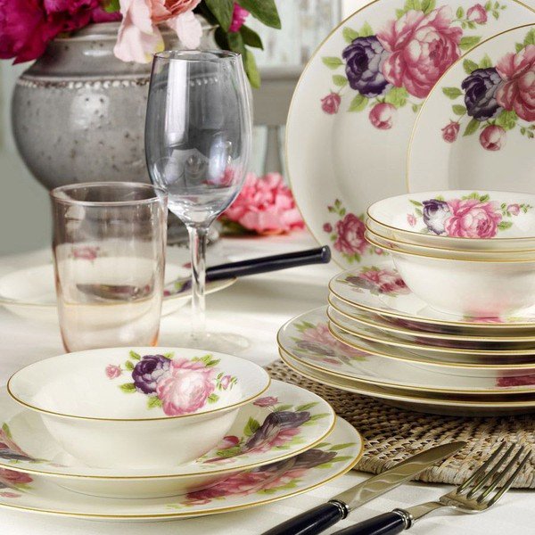 24dílná sada porcelánového nádobí Kutahya Summer-image-3