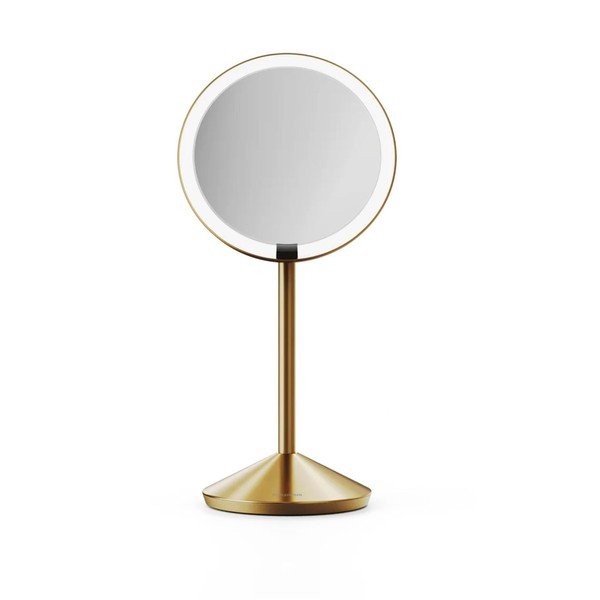 Kosmetické zrcadlo s osvětlením/zvětšovací (zvětšení 5x) ø 12 cm – simplehuman