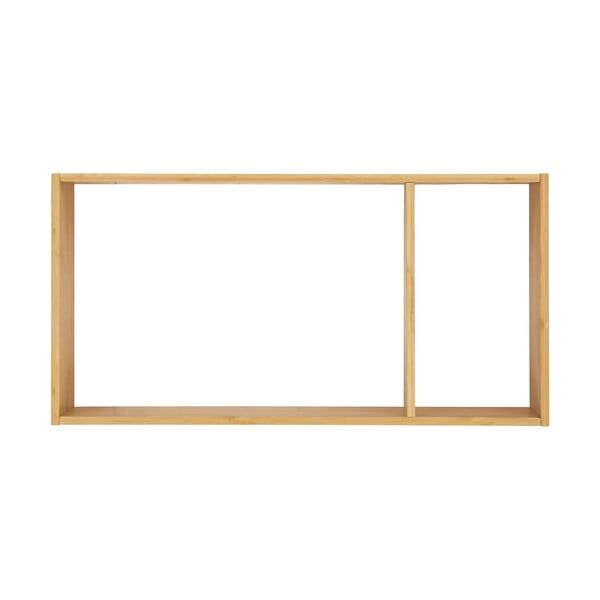 Patrová bambusová police v přírodní barvě 70 cm Ember – House Nordic