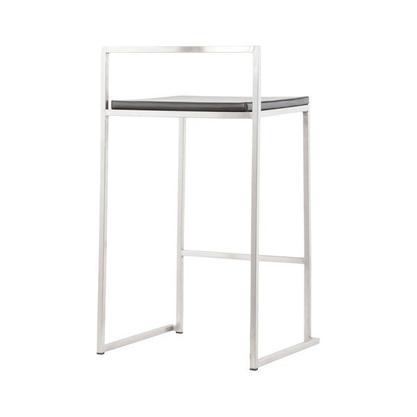 Barová židle s černým sedákem Kokoon Meto, výška sedu 65 cm-image-1