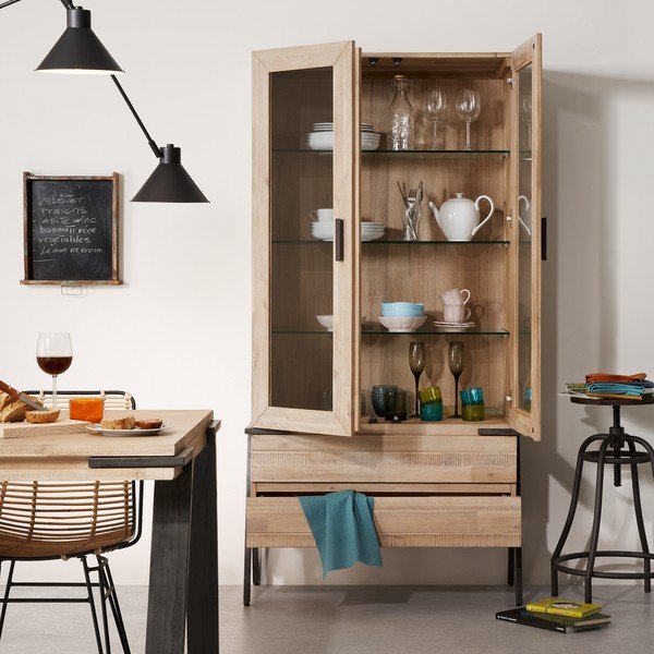 Vitrína se 2 zásuvkami Kave Home Disset-image-4