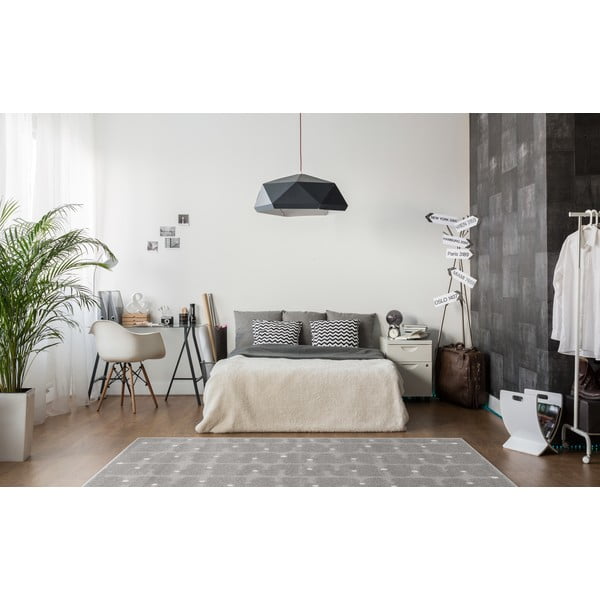 Šedý koberec 240x330 cm Lori – FD-image-1