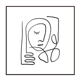 Obraz 50x50 cm Linear Face – Styler